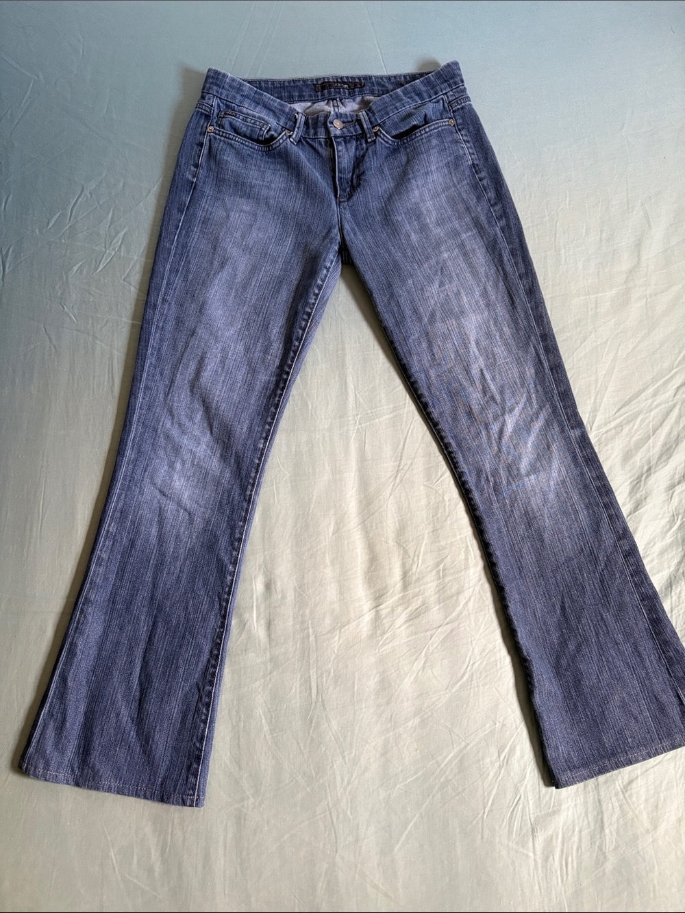 Joe's Jeans Washed Blue Flare Denim